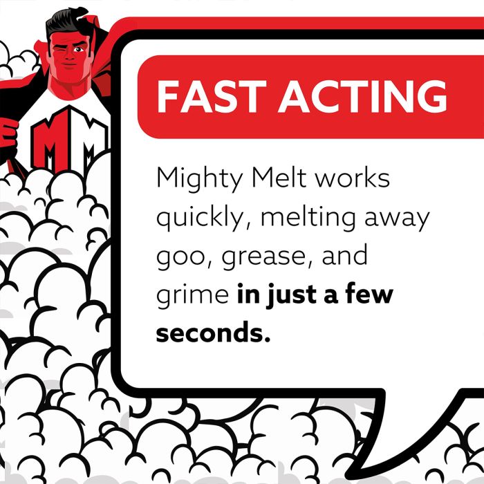 Препарат за премахване на лепило Mighty Melt