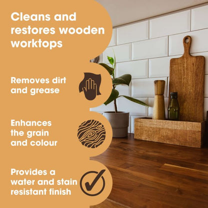 Worktop Care Kit - Комплект грижа за дървени плотове