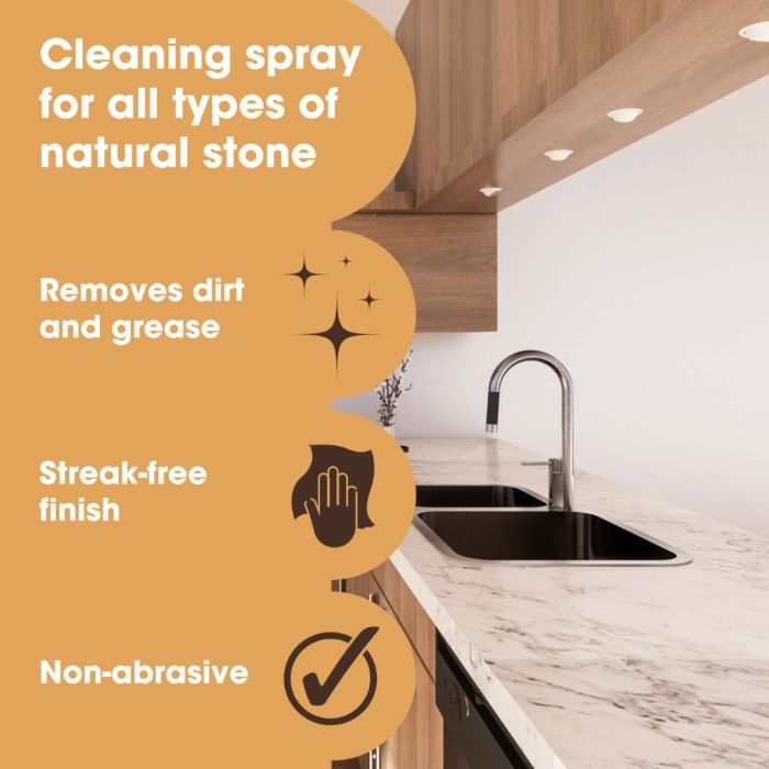 Granite & Quartz Worktop Cleaner - Καθαριστικό για πάγκους από γρανίτη και χαλαζία