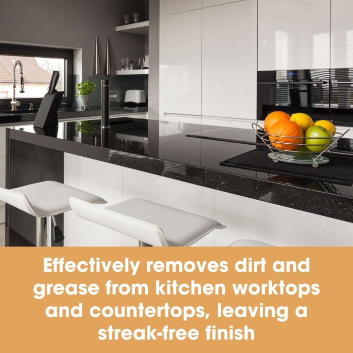 Granite & Quartz Worktop Cleaner - Καθαριστικό για πάγκους από γρανίτη και χαλαζία