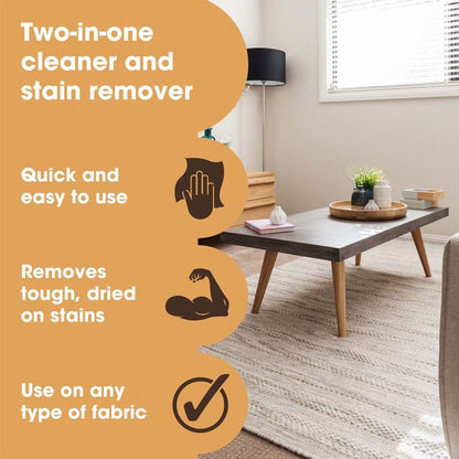 Препарат за почистване на килими и дамаски