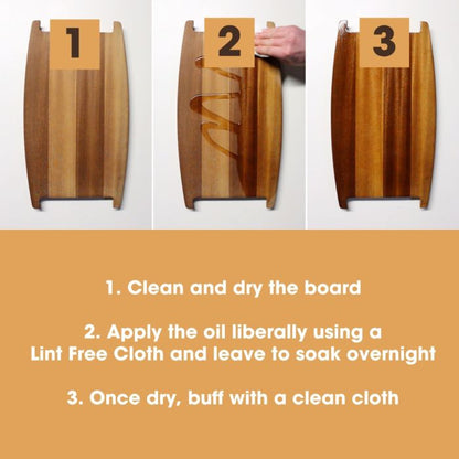 Λάδι για ξύλινες σανίδες κοπής