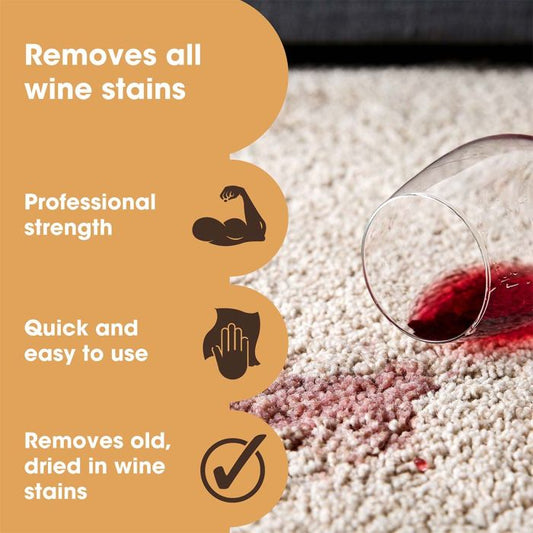 Препарат за петна от червено вино