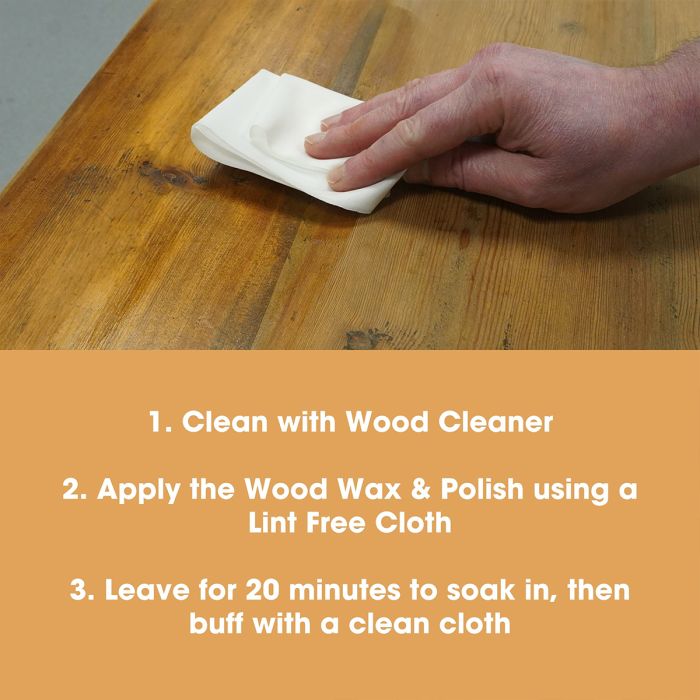 WOOD WAX & POLISH вакса за дърво