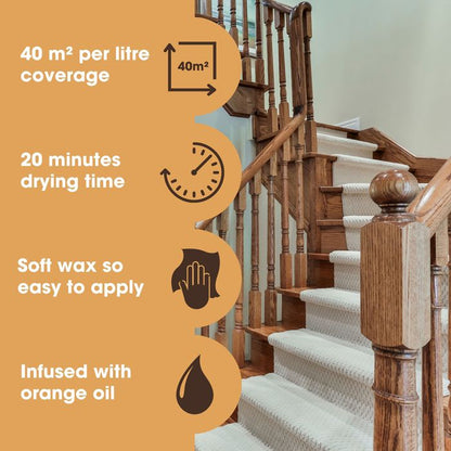 WOOD WAX & POLISH вакса за дърво